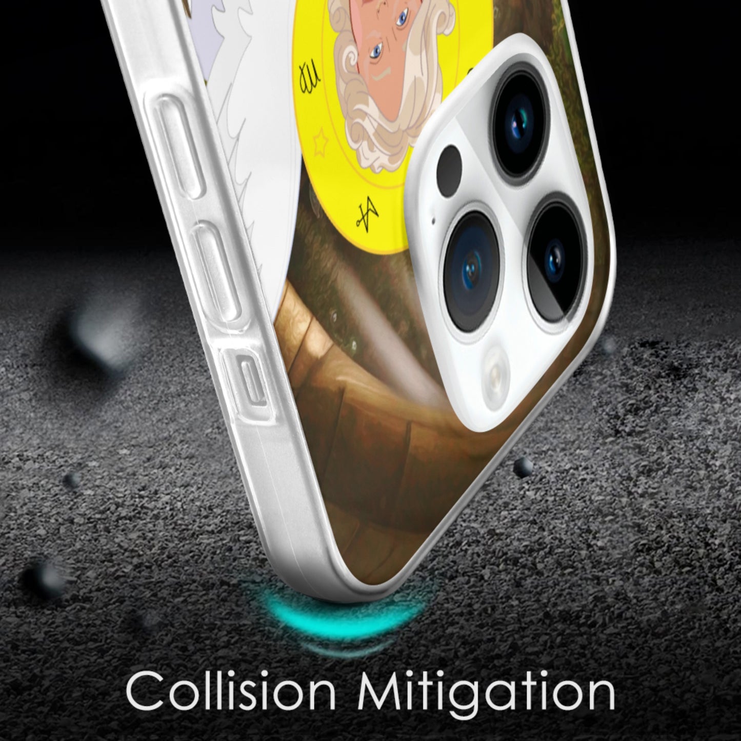 Phone Case GLOBAL FREEDOM UNITED© Archangel Gabriel  Hebrew