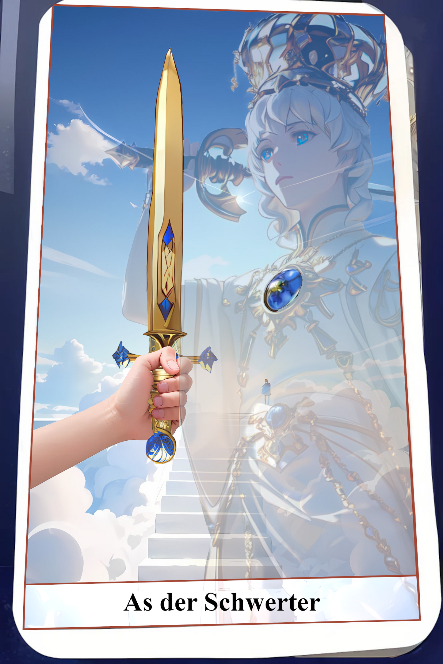 Kartendeck Tarot Anime Schwerter