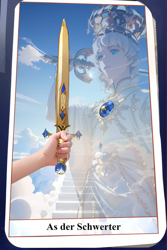 Kartendeck Tarot Anime Schwerter