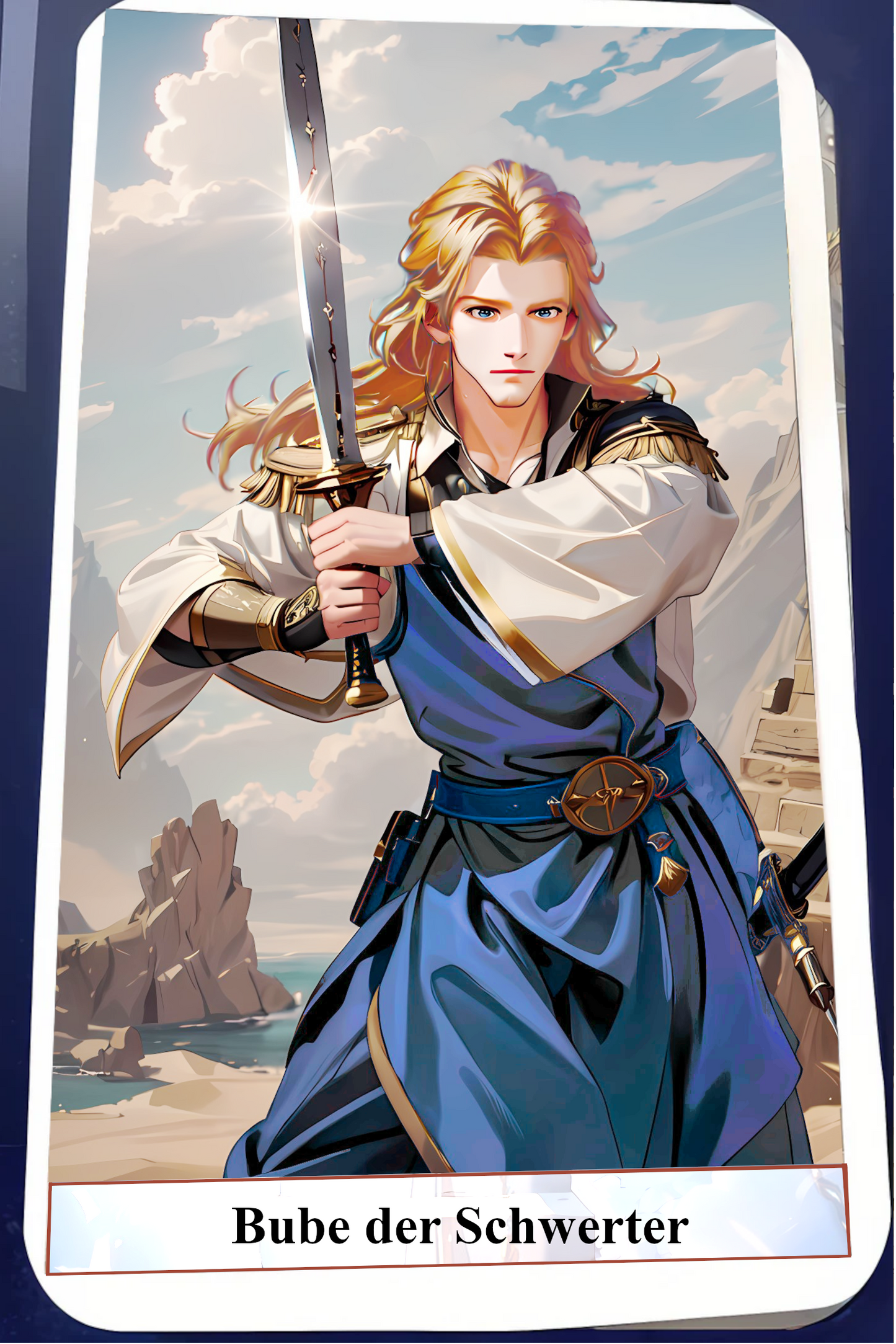 Kartendeck Tarot Anime Schwerter