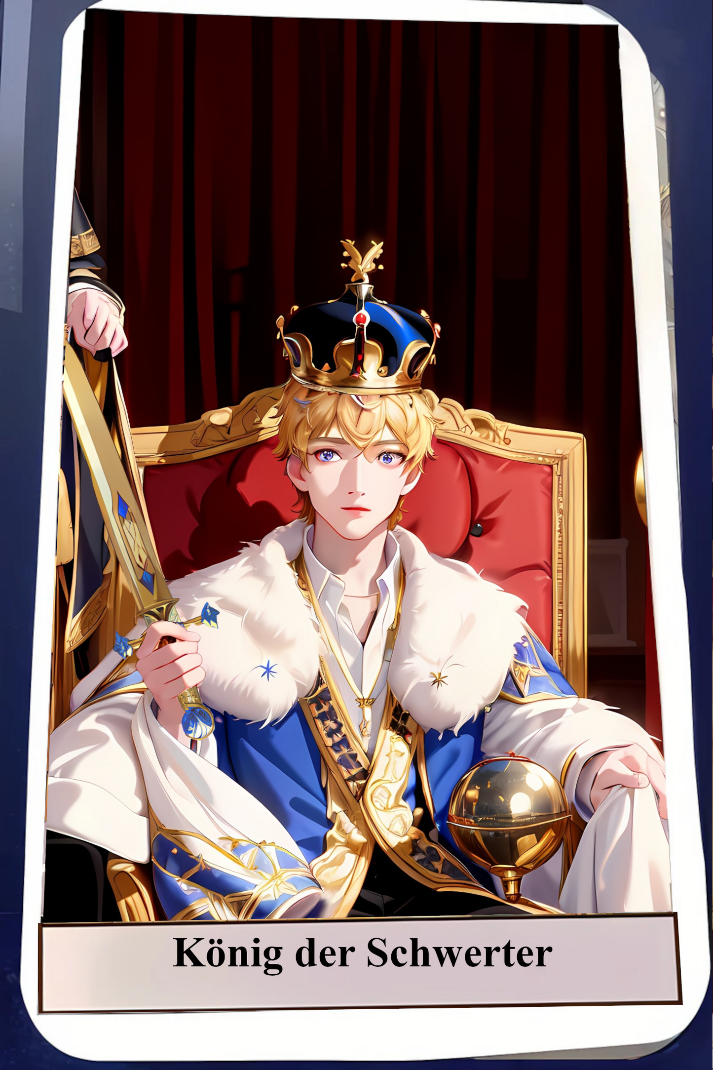 Kartendeck Tarot Anime Schwerter