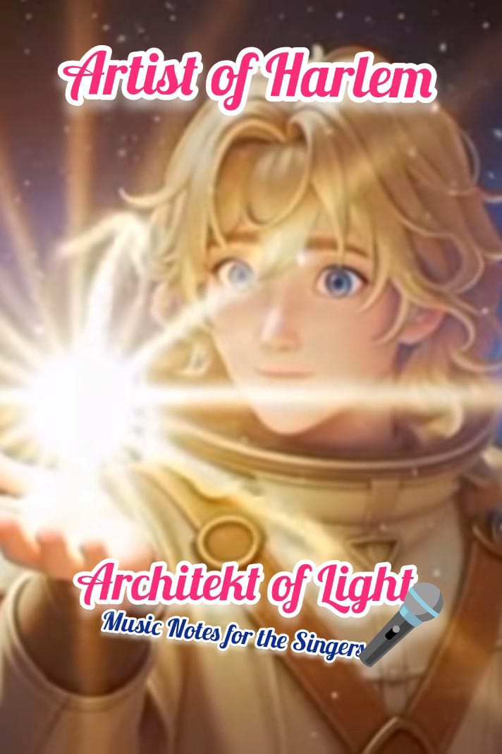 Music Notes Artist of Harlem© - Architect of Light