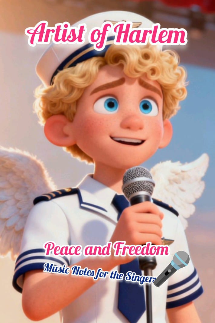 Music Notes Artist of Harlem© - Peace and Freedom