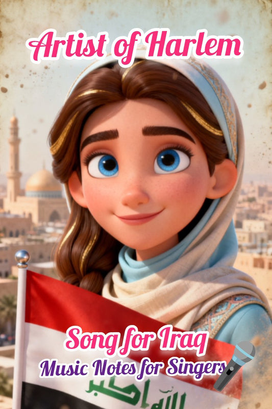 Music Notes Artist of Harlem© - Song for Iraq