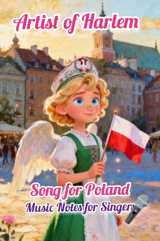 Music Notes Artist of Harlem© - Song for Poland