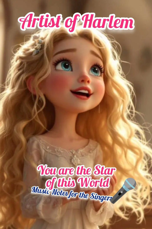 Music Notes Artist of Harlem© - The Star of this World