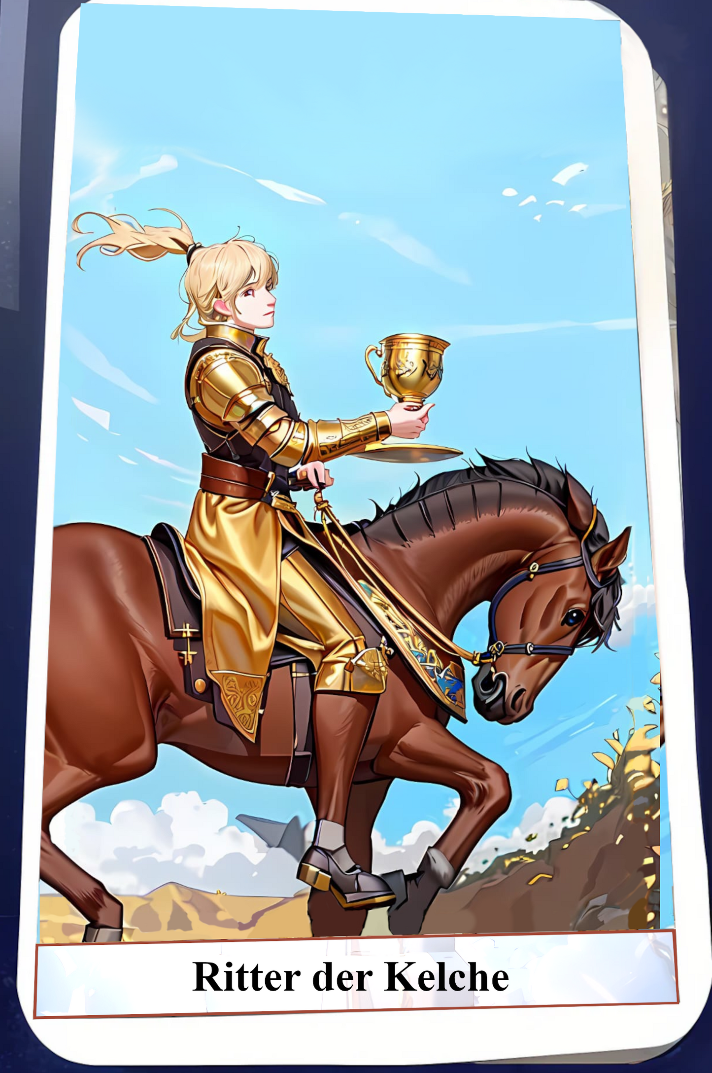 Kartendeck Tarot Anime Kelche