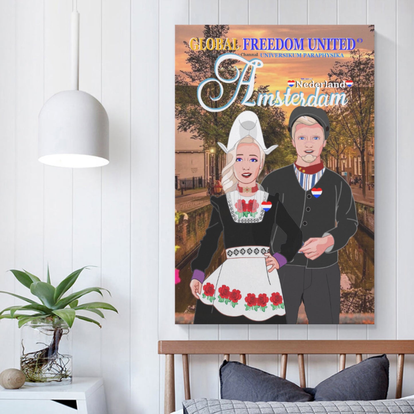 Poster GLOBAL FREEDOM UNITED© Couple Nederland