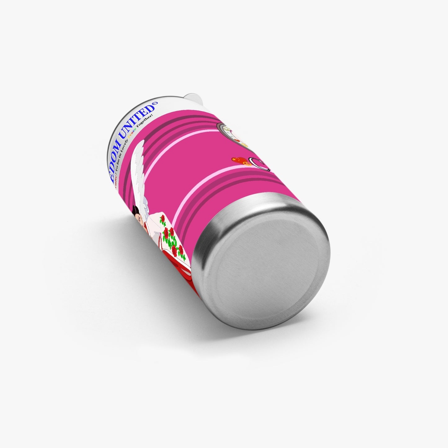 GLOBAL FREEDOM UNITED© Couple China Pink2 - Tumbler