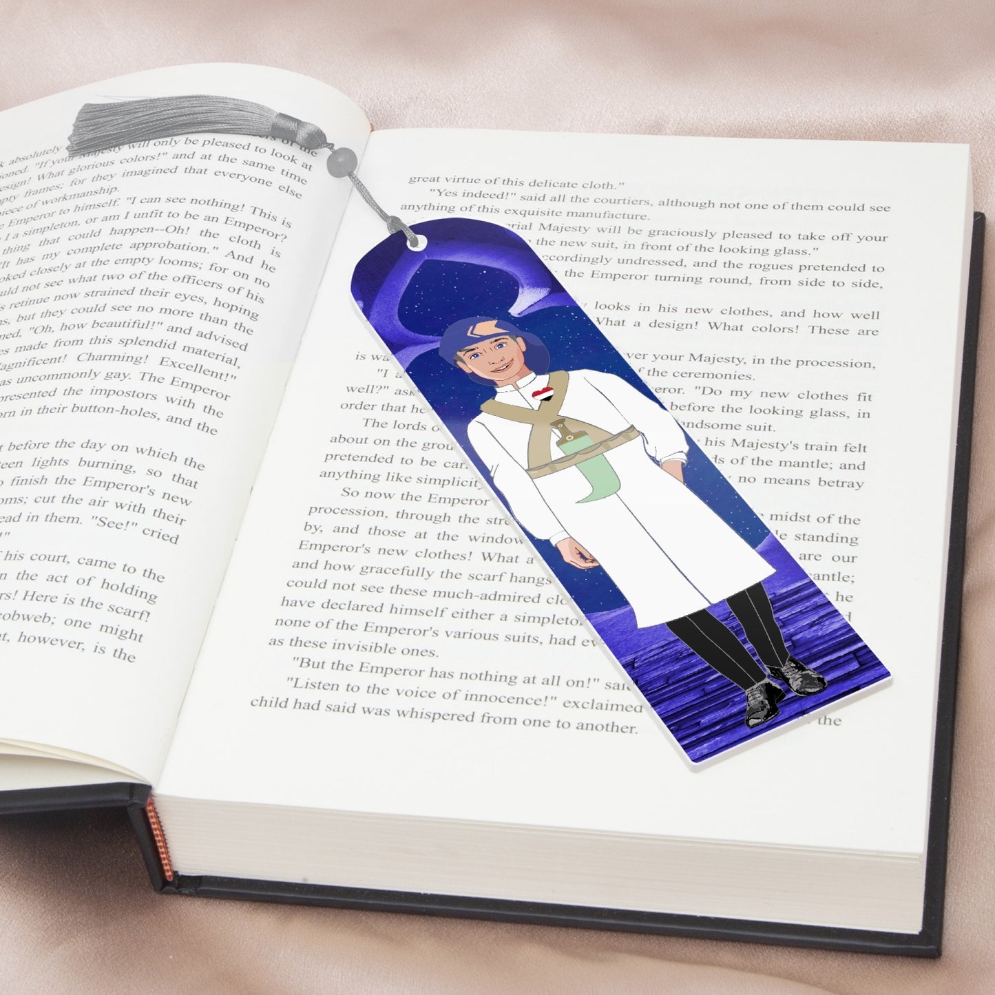 Acrylic Bookmark - Semicircle GLOBAL FREEDOM UNITED© YEMEN BOY