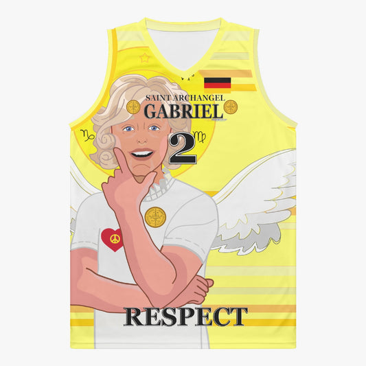 Basketball Jersey GLOBAL FREEDOM UNITED ARCHANGEL GABRIEL GERMANY 2