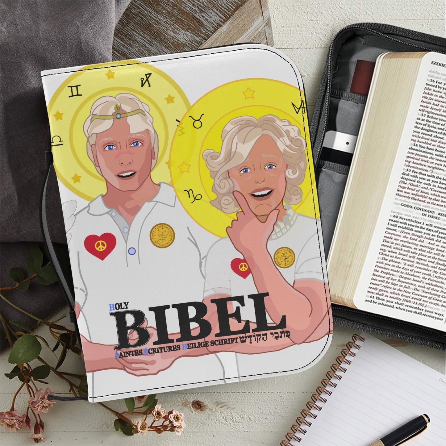 Bible Cover GLOBAL FREEDOM UNITED© The 4 Archangels