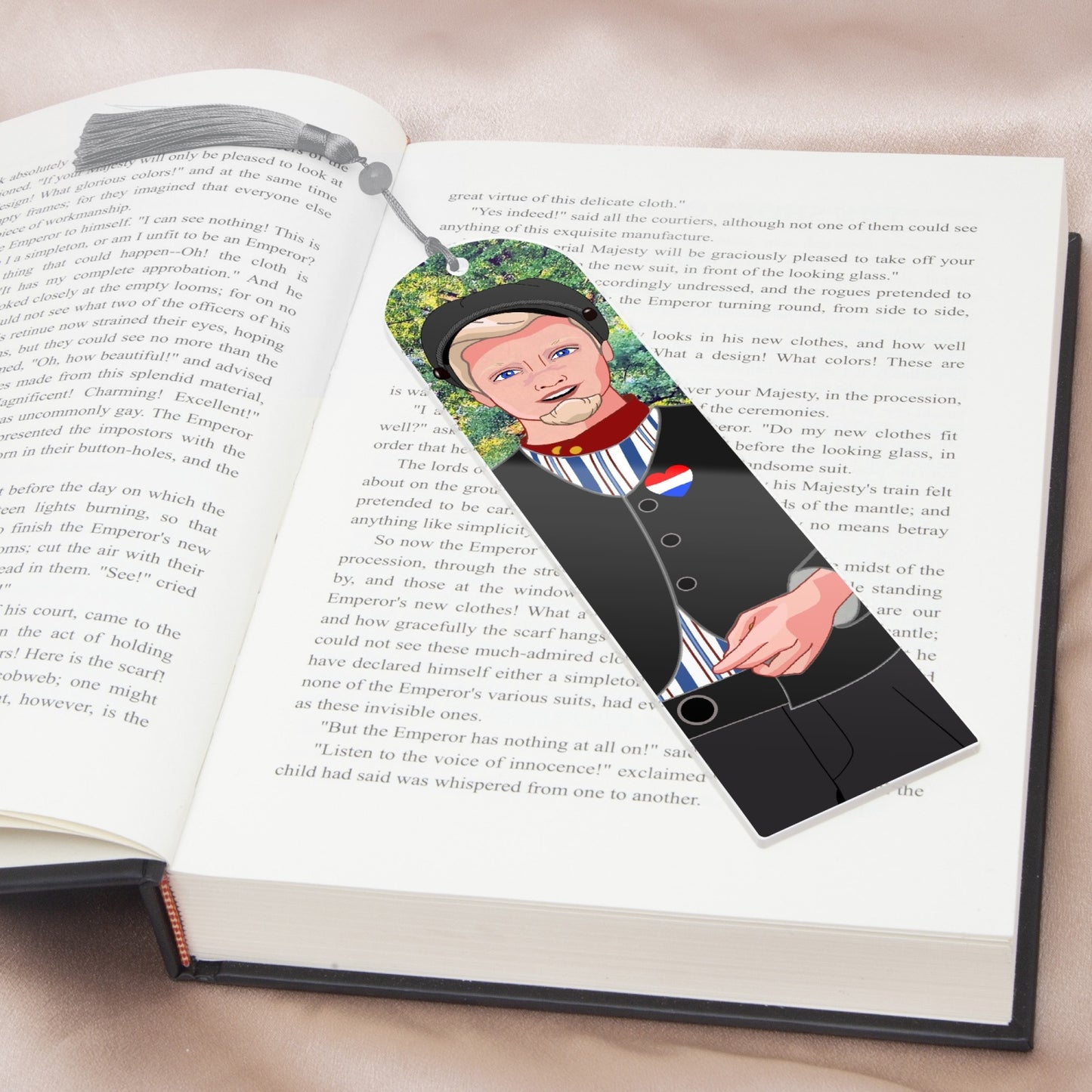 Acrylic Bookmark - Semicircle GLOBAL FREEDOM UNITED© NETHERLAND BOY