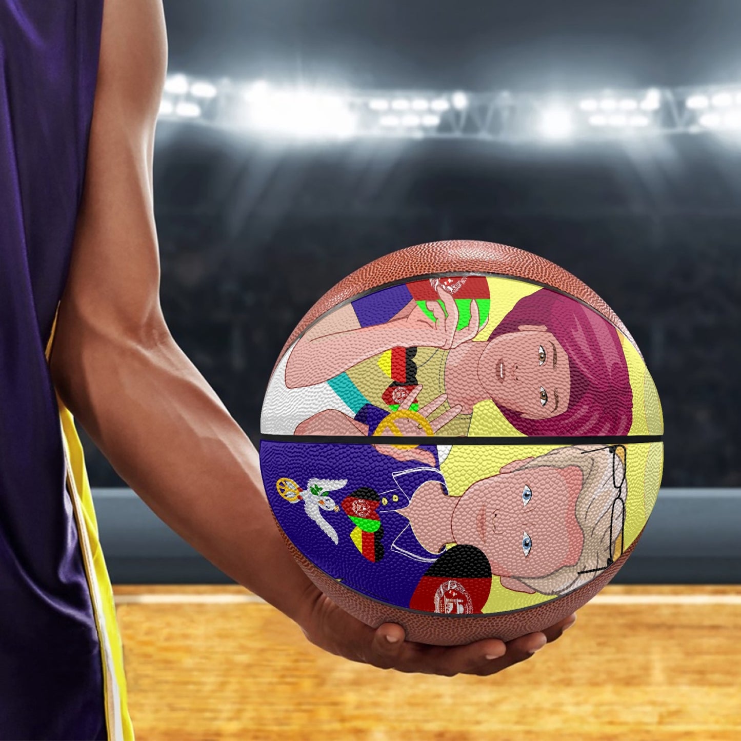 Basketball GLOBAL FREEDOM UNITED BOY AFGHANISTAN & GERMANY