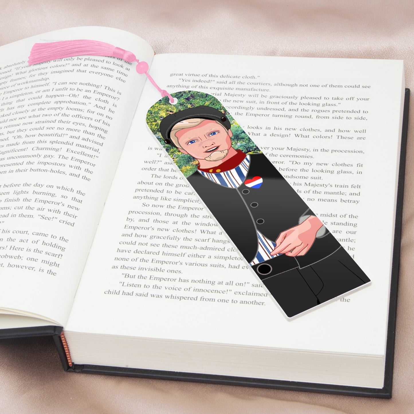 Acrylic Bookmark - Semicircle GLOBAL FREEDOM UNITED© NETHERLAND BOY