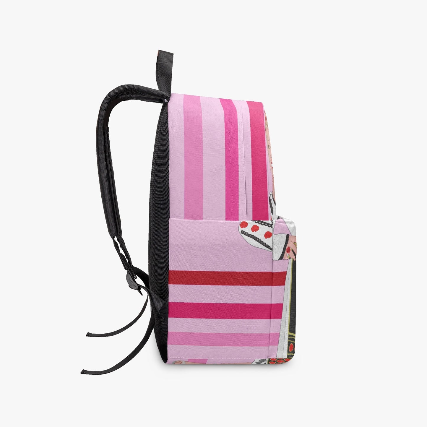 GLOBAL FREEDOM UNITED© Couple Romania Pink1 - All-over-print Canvas Backpack