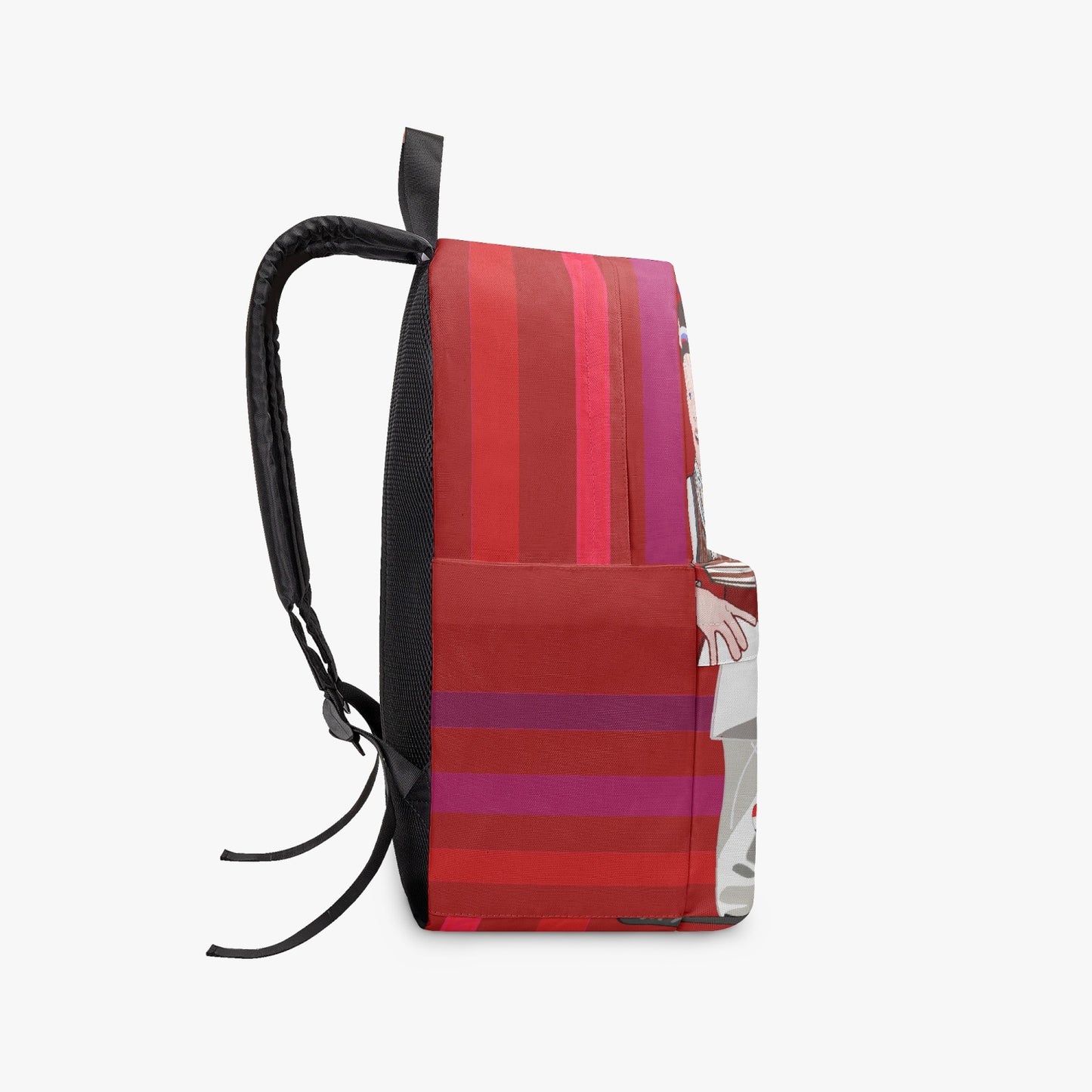 GLOBAL FREEDOM UNITED© COUPLE CROATIA Red - All-over-print Canvas Backpack