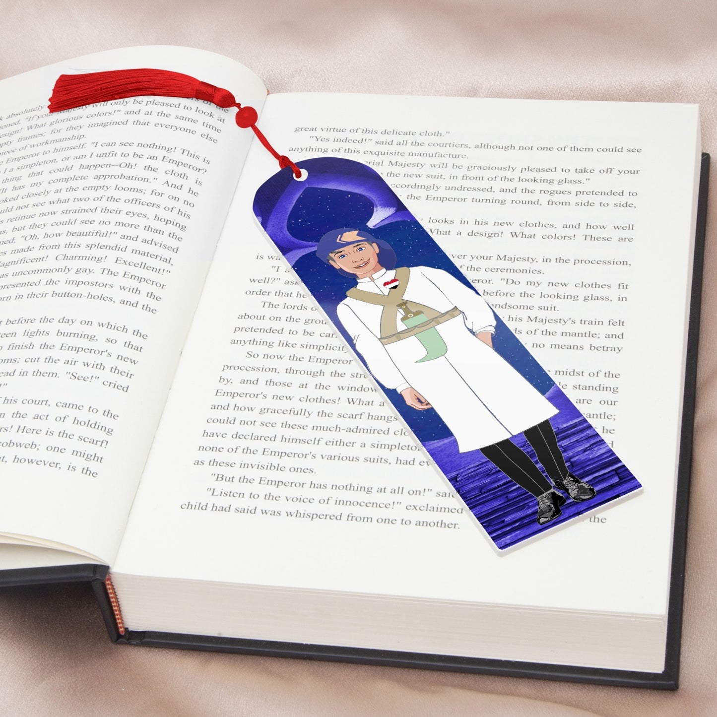 Acrylic Bookmark - Semicircle GLOBAL FREEDOM UNITED© YEMEN BOY