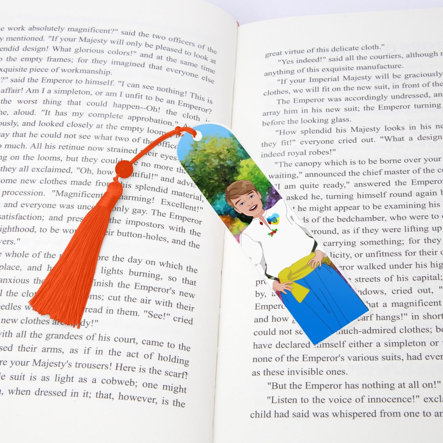 Acrylic Bookmark - Semicircle GLOBAL FREEDOM UNITED© UKRAIN BOY