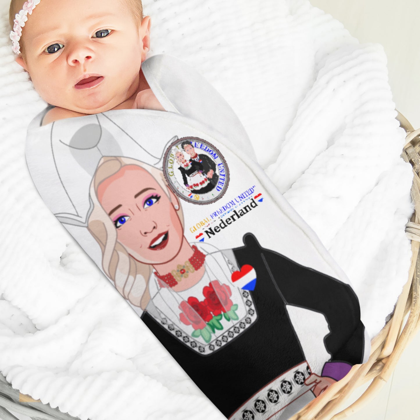 Blanket For Kids GLOBAL FREEDOM UNITED© Couple Nederland V2