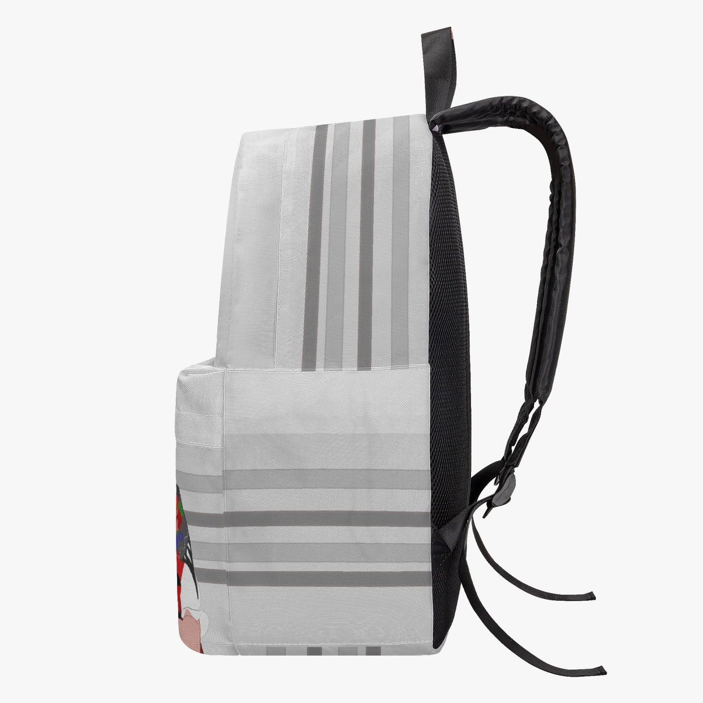 GLOBAL FREEDOM UNITED WOMEN FRENCH & GERMANY OLD PEACE  GREY All-over-print Canvas Backpack