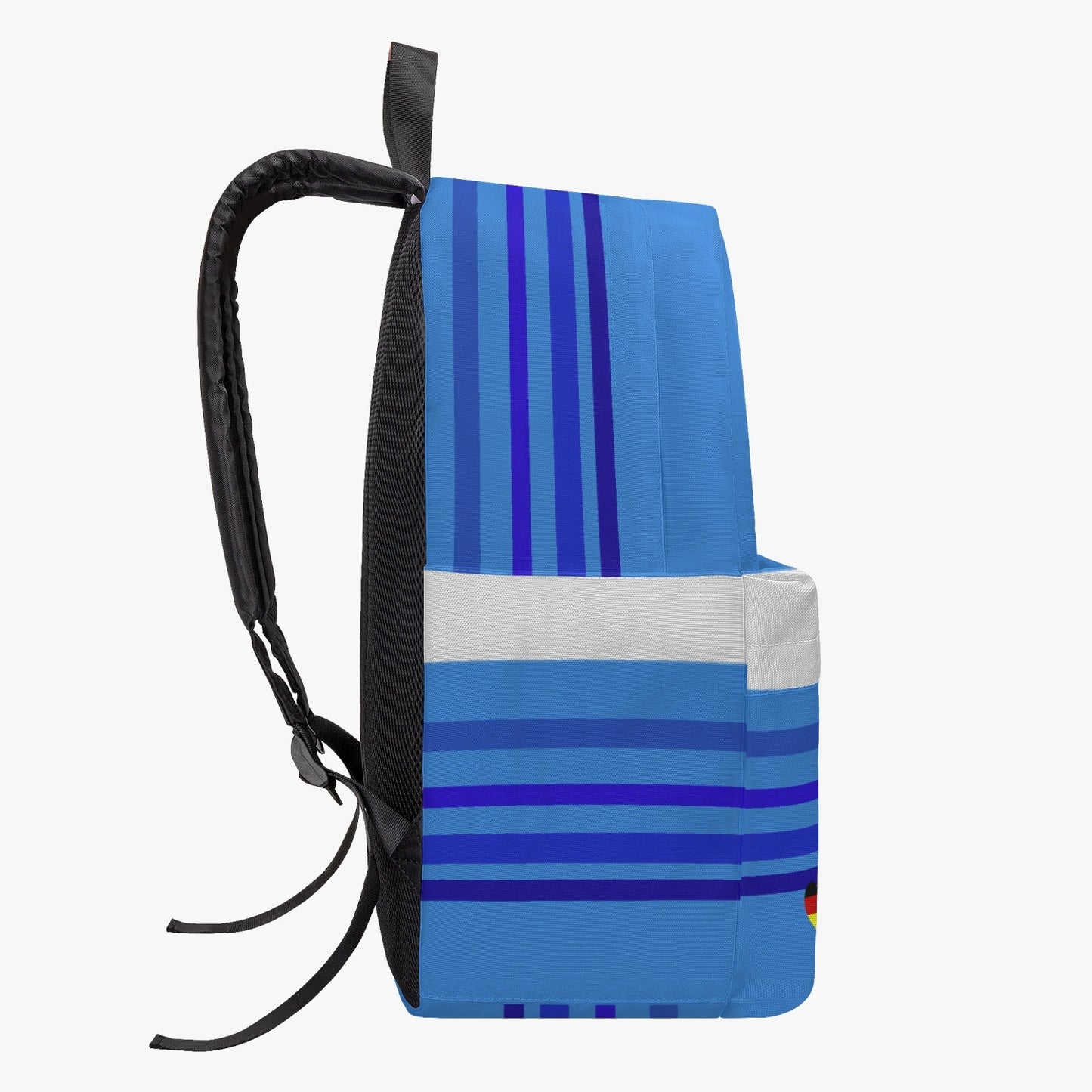 All-over-print Canvas Backpack GLOBAL FREEDOM UNITED COUPLE EDITION GERMANY V1 DEEP BLUE