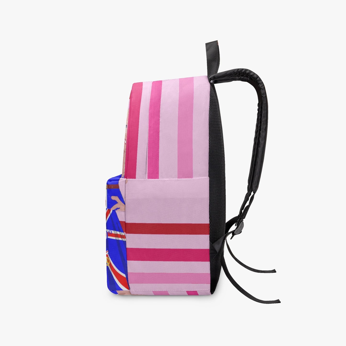 GLOBAL FREEDOM UNITED© Couple England Pink1 - All-over-print Canvas Backpack