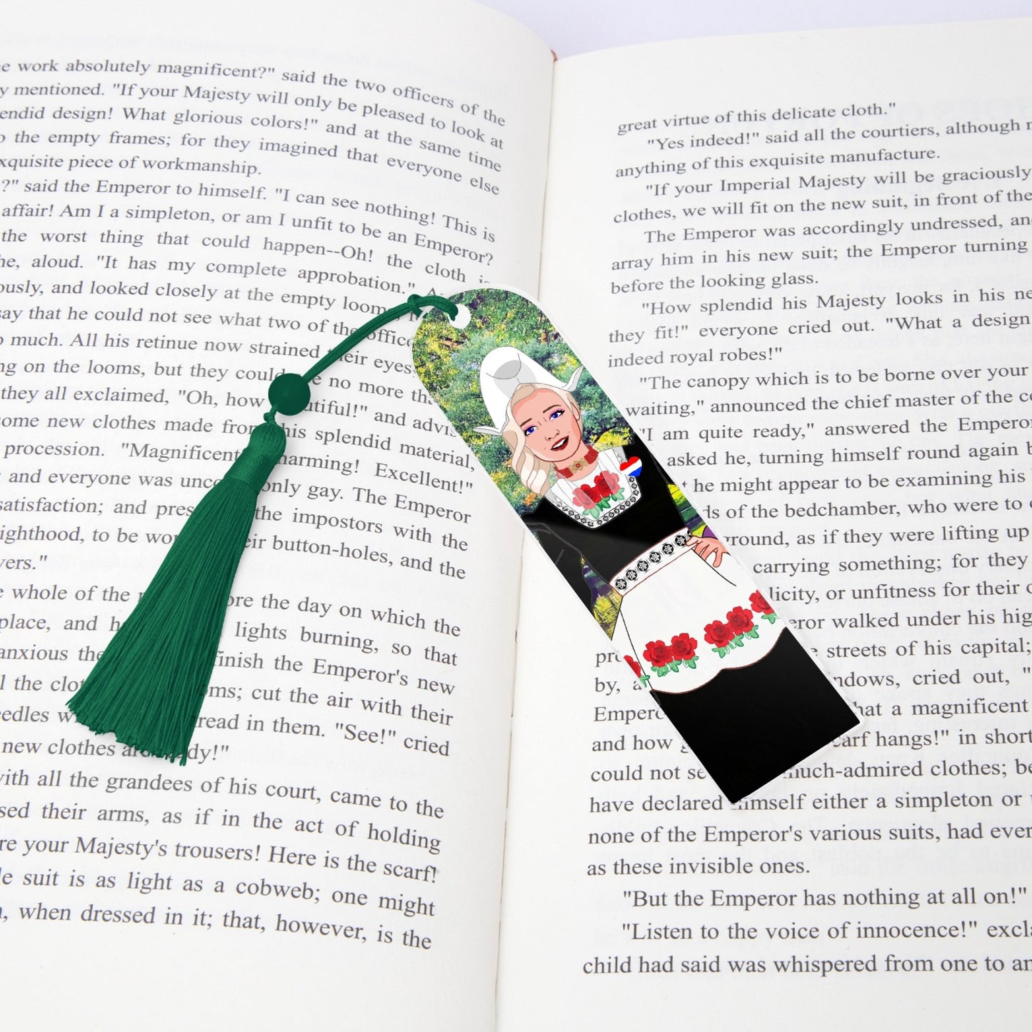 Acrylic Bookmark - Semicircle GLOBAL FREEDOM UNITED© NETHERLAND GIRLD