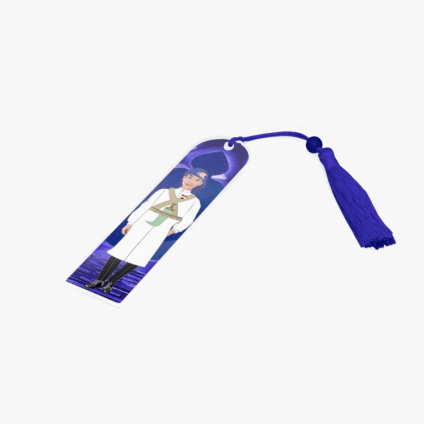 Acrylic Bookmark - Semicircle GLOBAL FREEDOM UNITED© YEMEN BOY