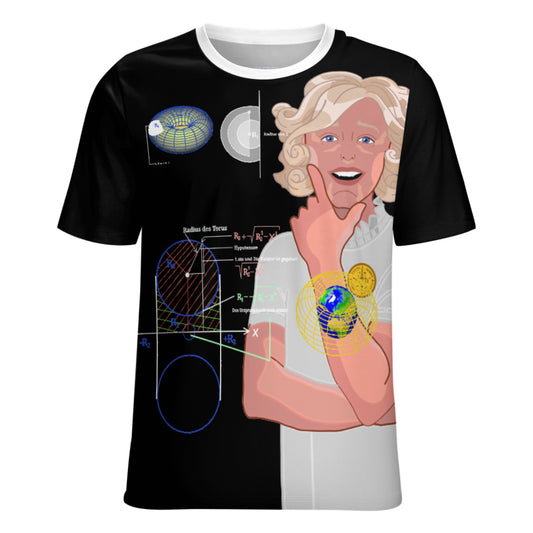 Women´s T-shirt Global Freedom United© Sacred Mathematics Torus