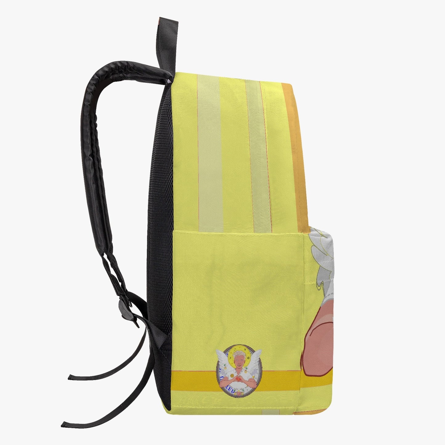 GLOBAL FREEDOM UNITED© Archangel Rafael English Yellow - All-over-print Canvas Backpack