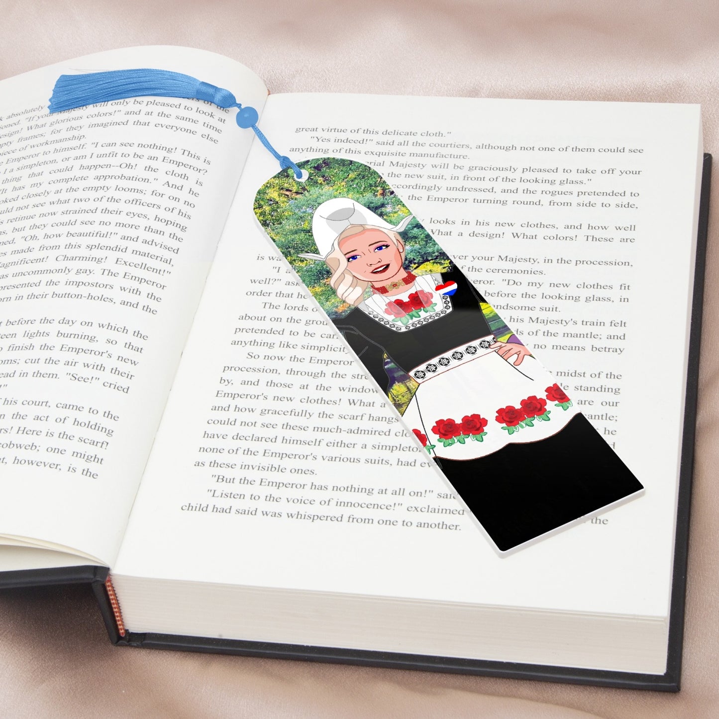 Acrylic Bookmark - Semicircle GLOBAL FREEDOM UNITED© NETHERLAND GIRLD