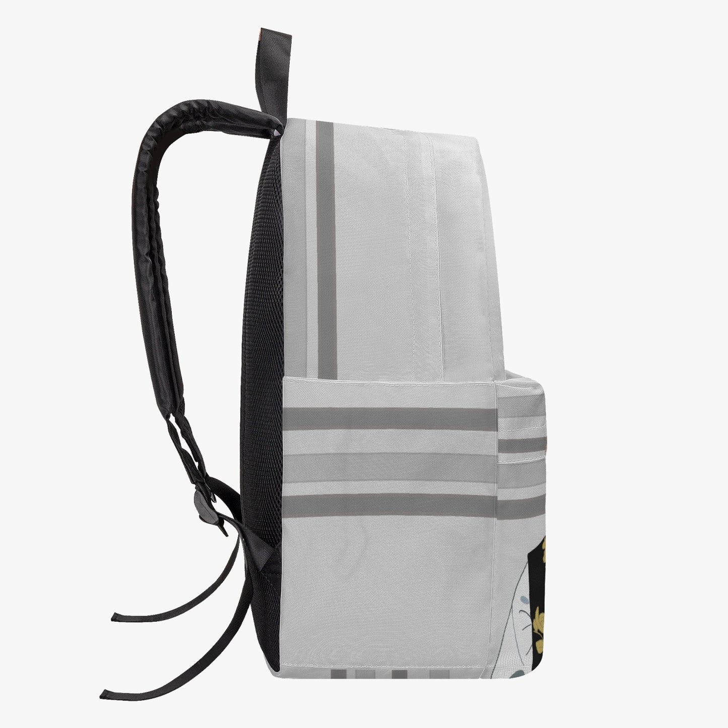 All-over-print Canvas Backpack GLOBAL FREEDOM UNITED COUPLE EDITION SERBIA GREY