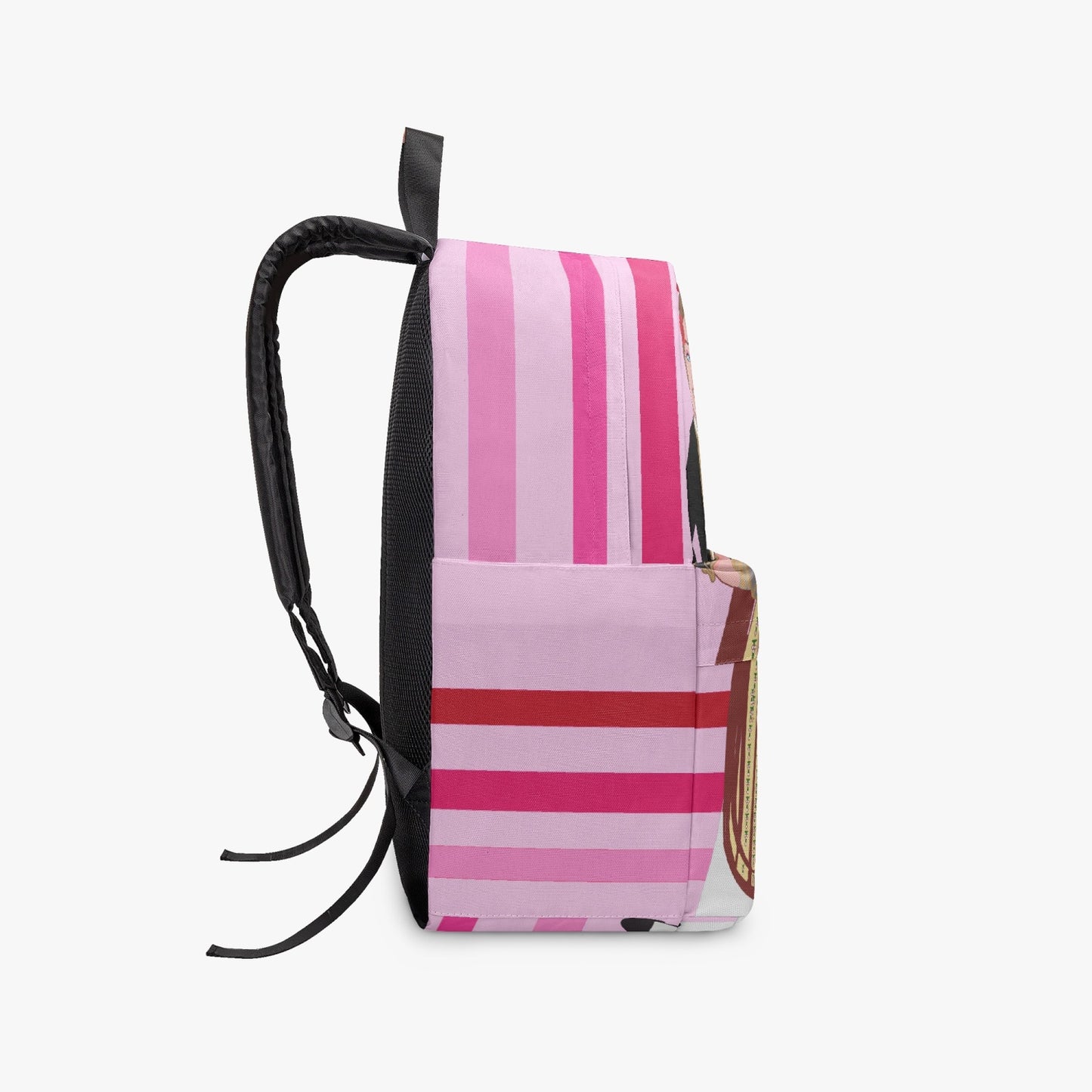 GLOBAL FREEDOM UNITED© Couple Greece Pink1 - All-over-print Canvas Backpack