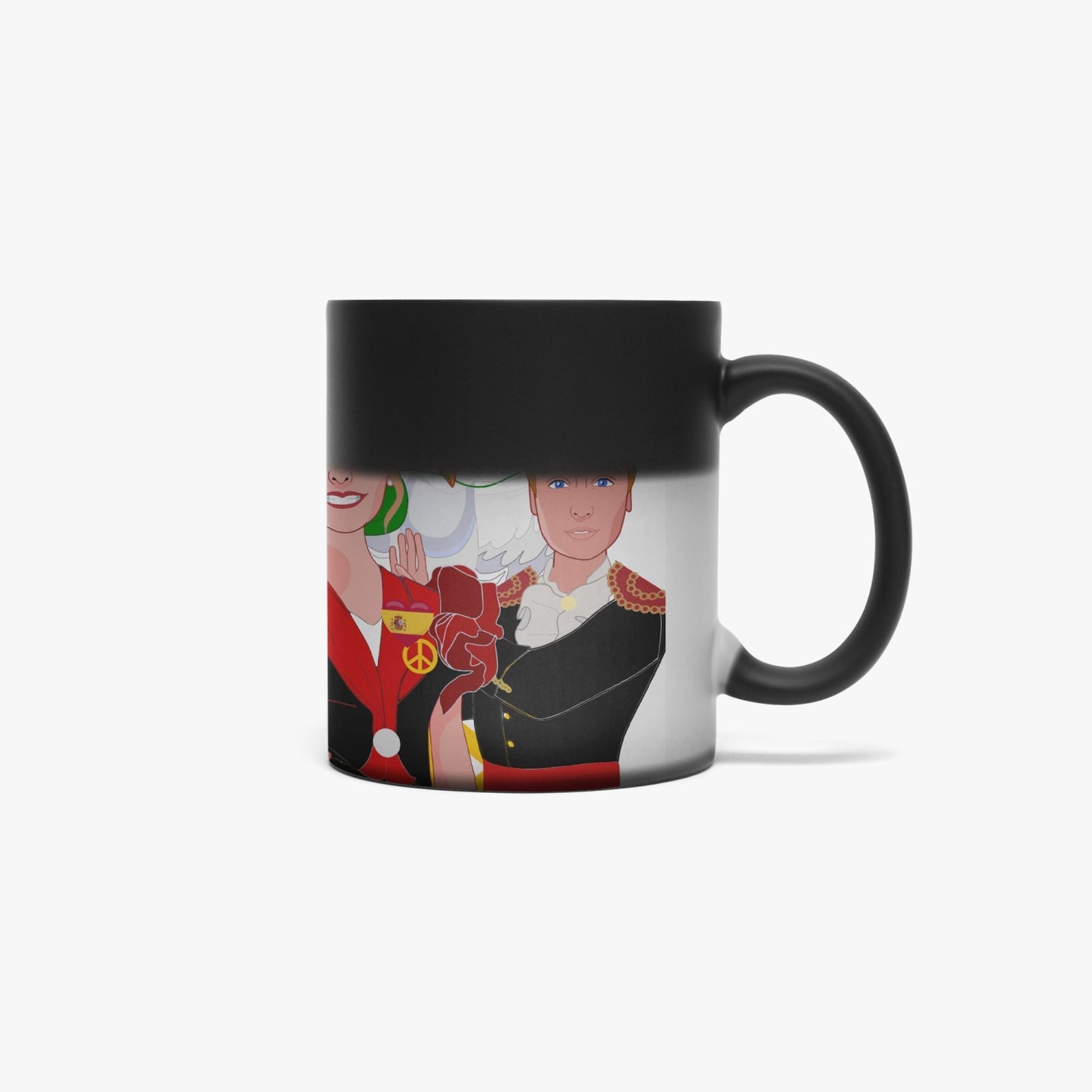 Color Changing Magic Mug GLOBAL FREEDOM UNITED© COUPLE SPAIN