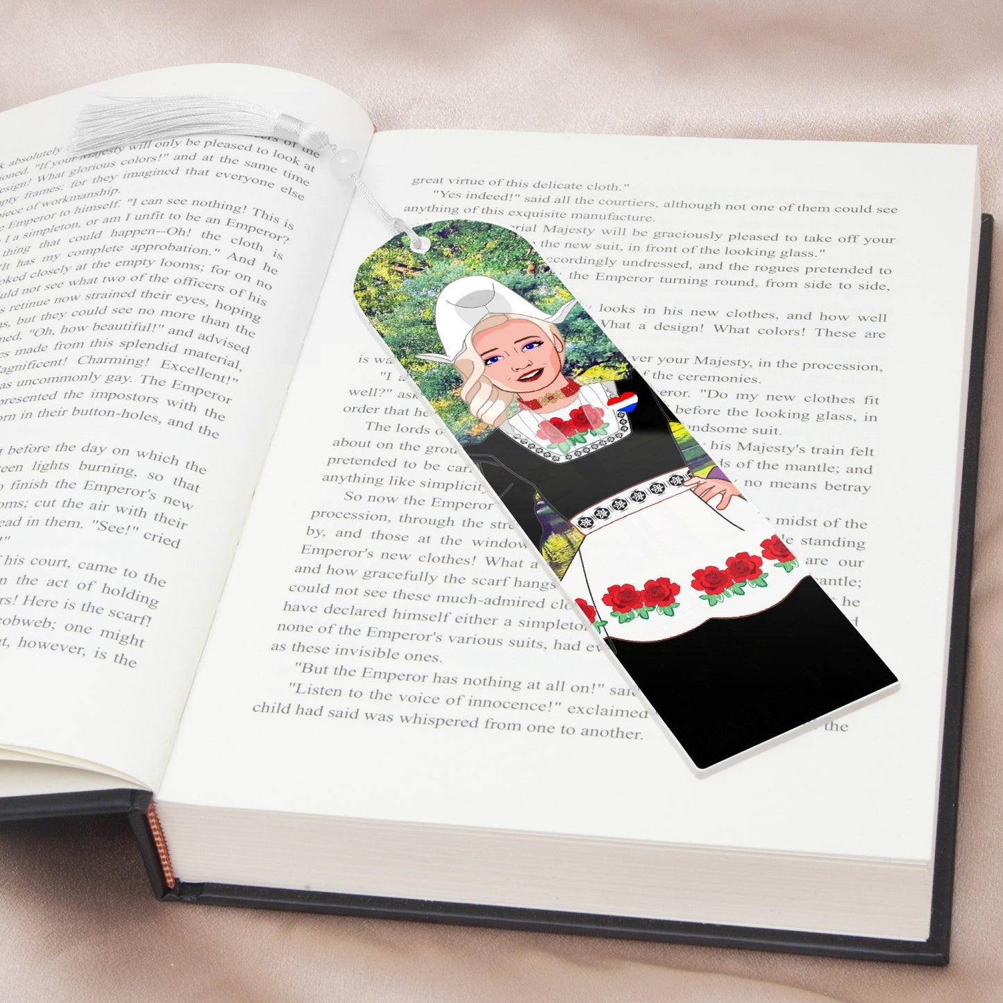 Acrylic Bookmark - Semicircle GLOBAL FREEDOM UNITED© NETHERLAND GIRLD