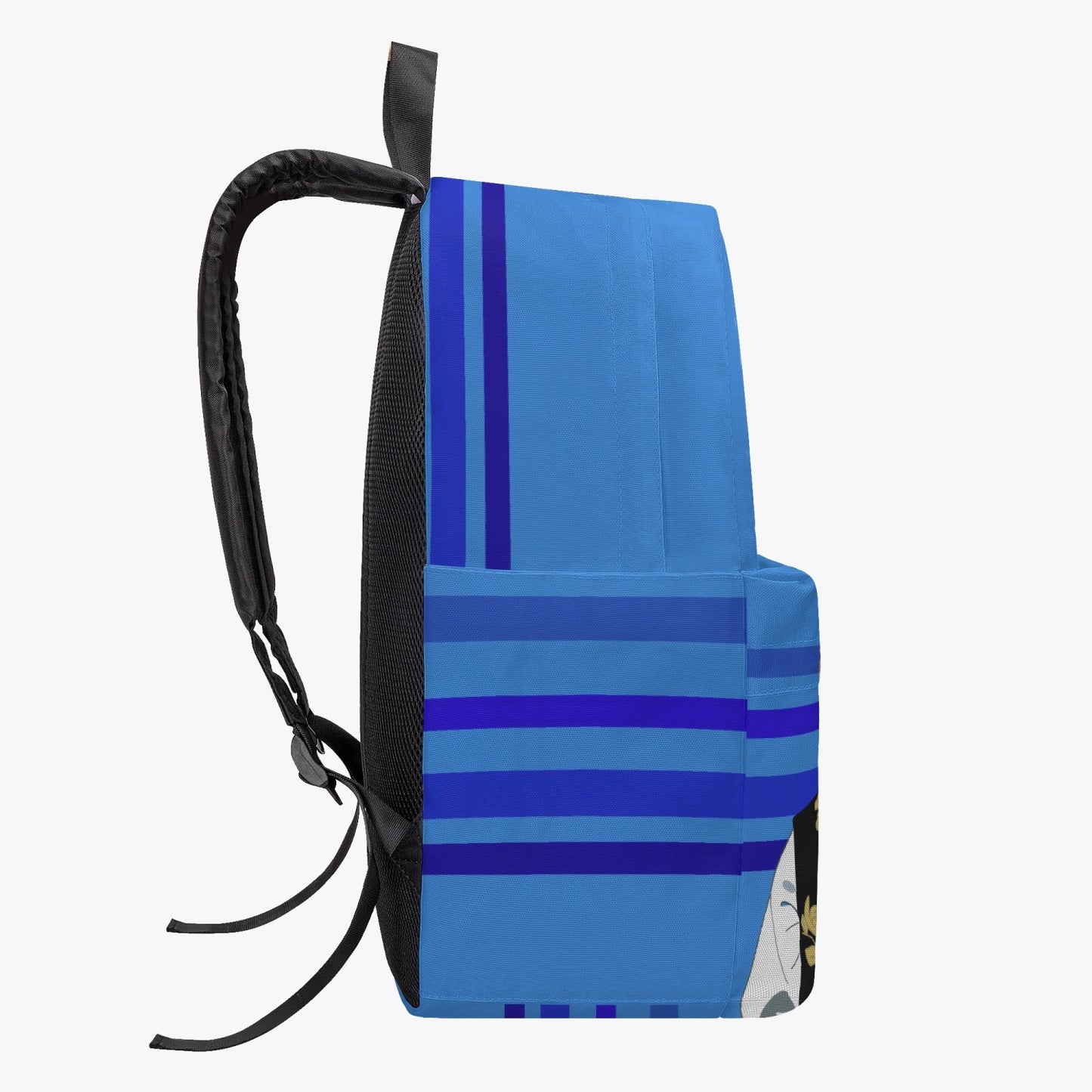 All-over-print Canvas Backpack GLOBAL FREEDOM UNITED COUPLE EDITION SERBIA DEEP BLUE
