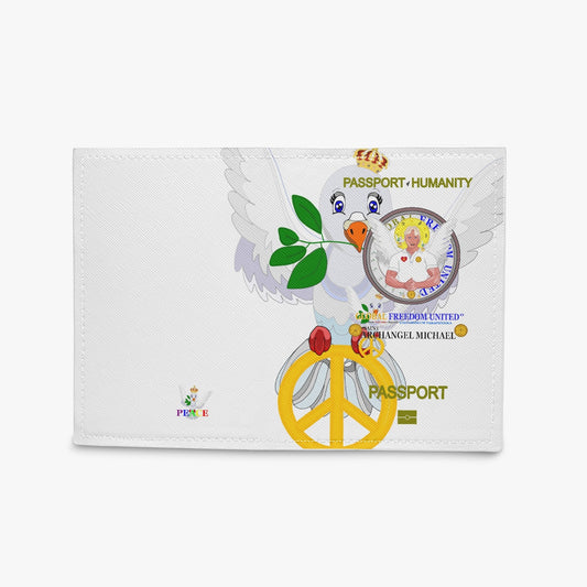 Passport Cover GLOBAL FREEDOM UNITED© ARCHANGEL MICHAEL ENGLISH SPIRITUEL PROTECTION