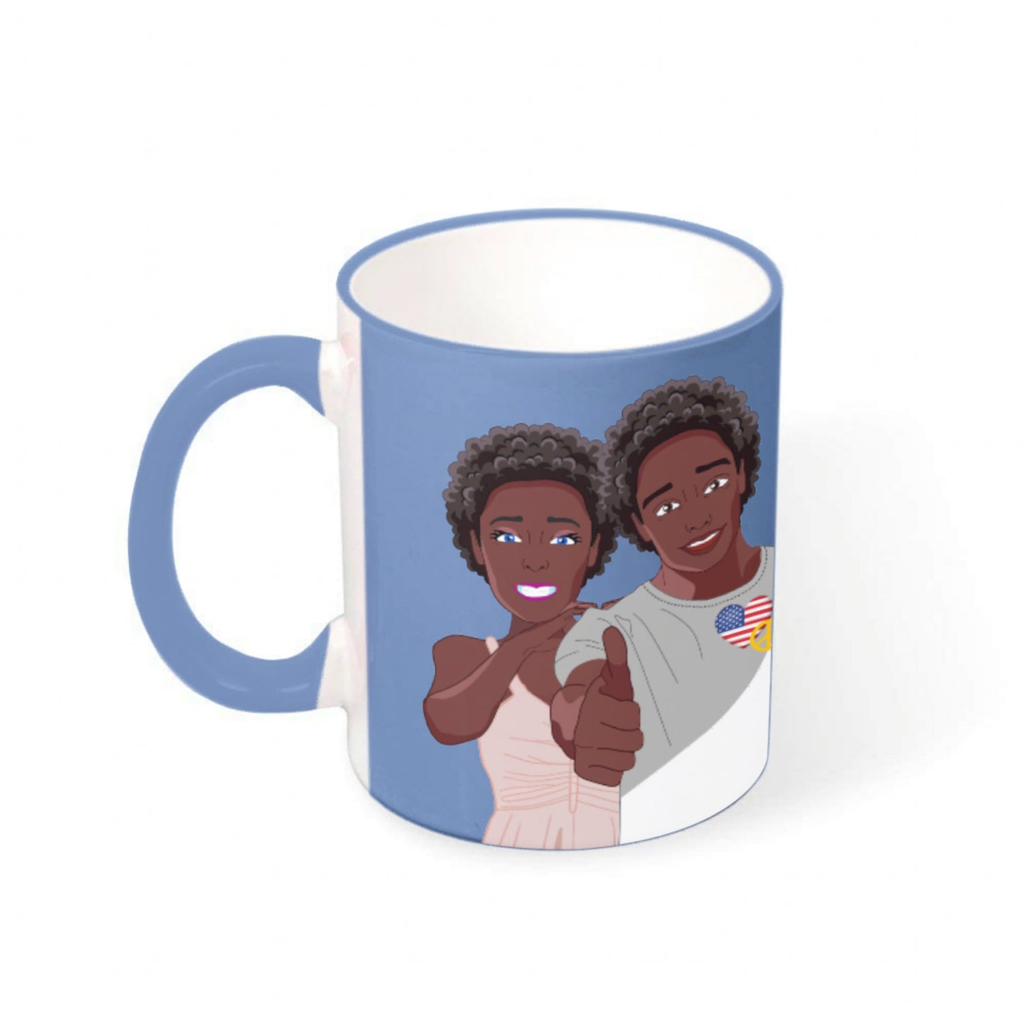 Mug Global Freedom United© Couple Usa Afro American
