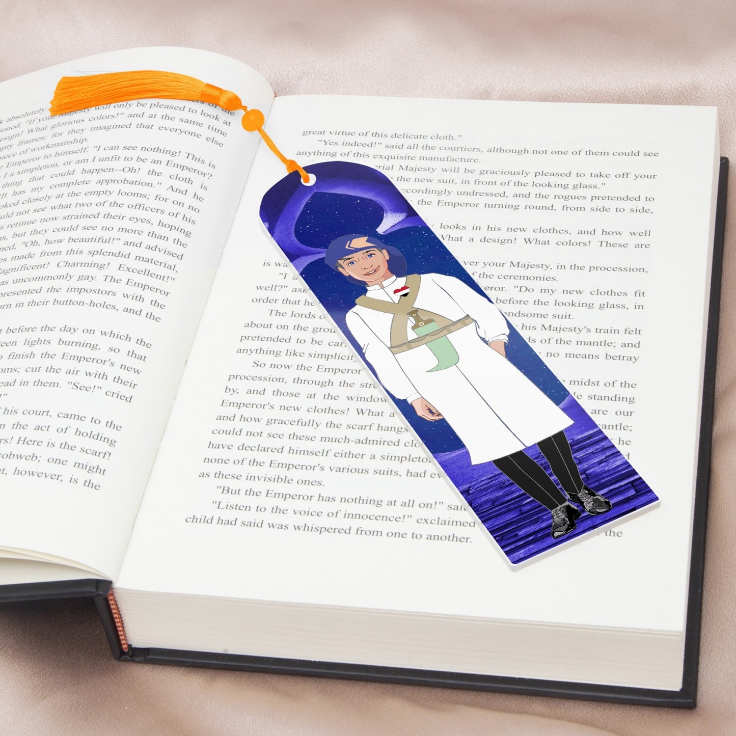 Acrylic Bookmark - Semicircle GLOBAL FREEDOM UNITED© YEMEN BOY