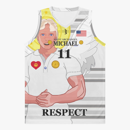 Basketball Jersey GLOBAL FREEDOM UNITED ARCHANGEL MICHAEL USA 11