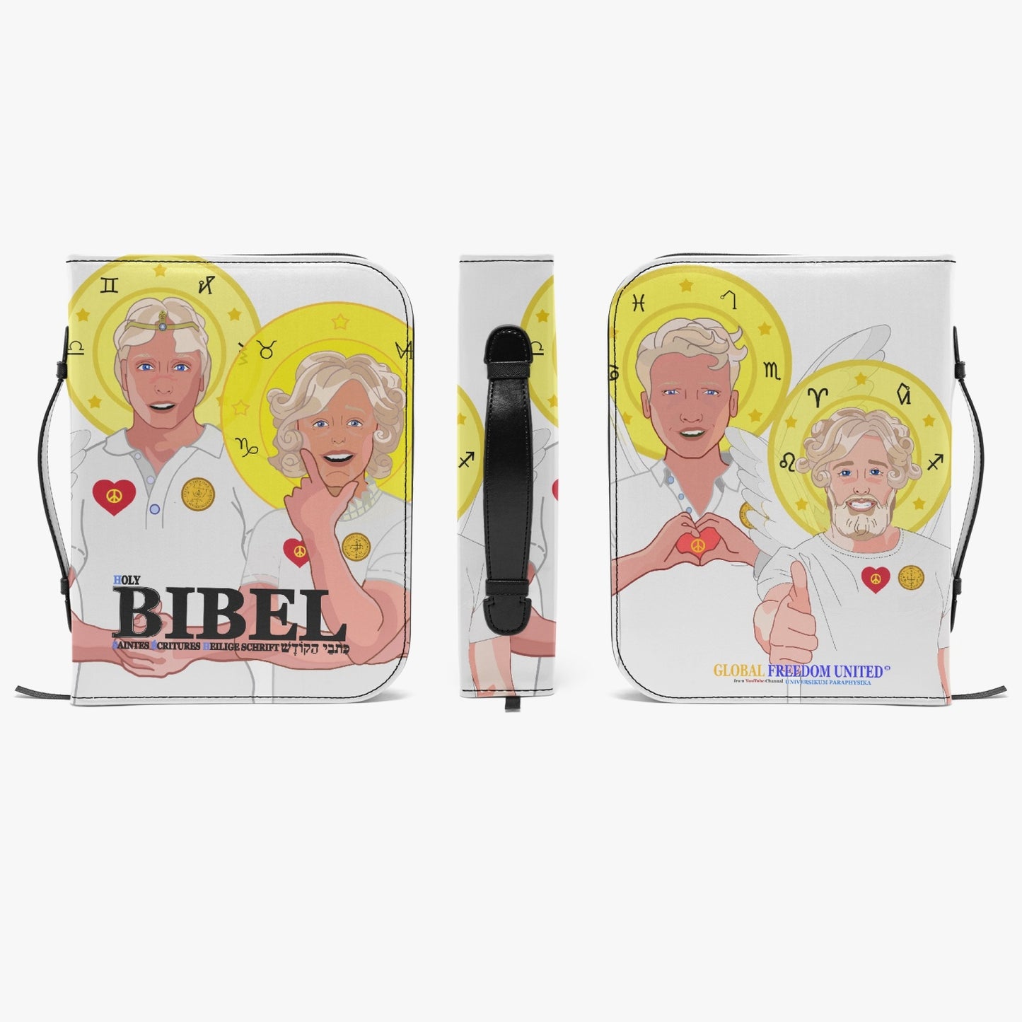 Bible Cover GLOBAL FREEDOM UNITED© The 4 Archangels