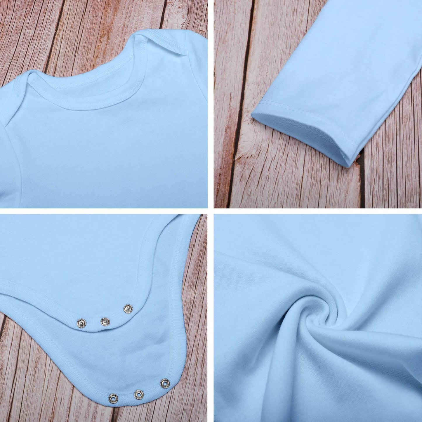 Baby Long-sleeve Bodysuit GLOBAL FREEDOM UNITED© Archangel Gabriel Arabic