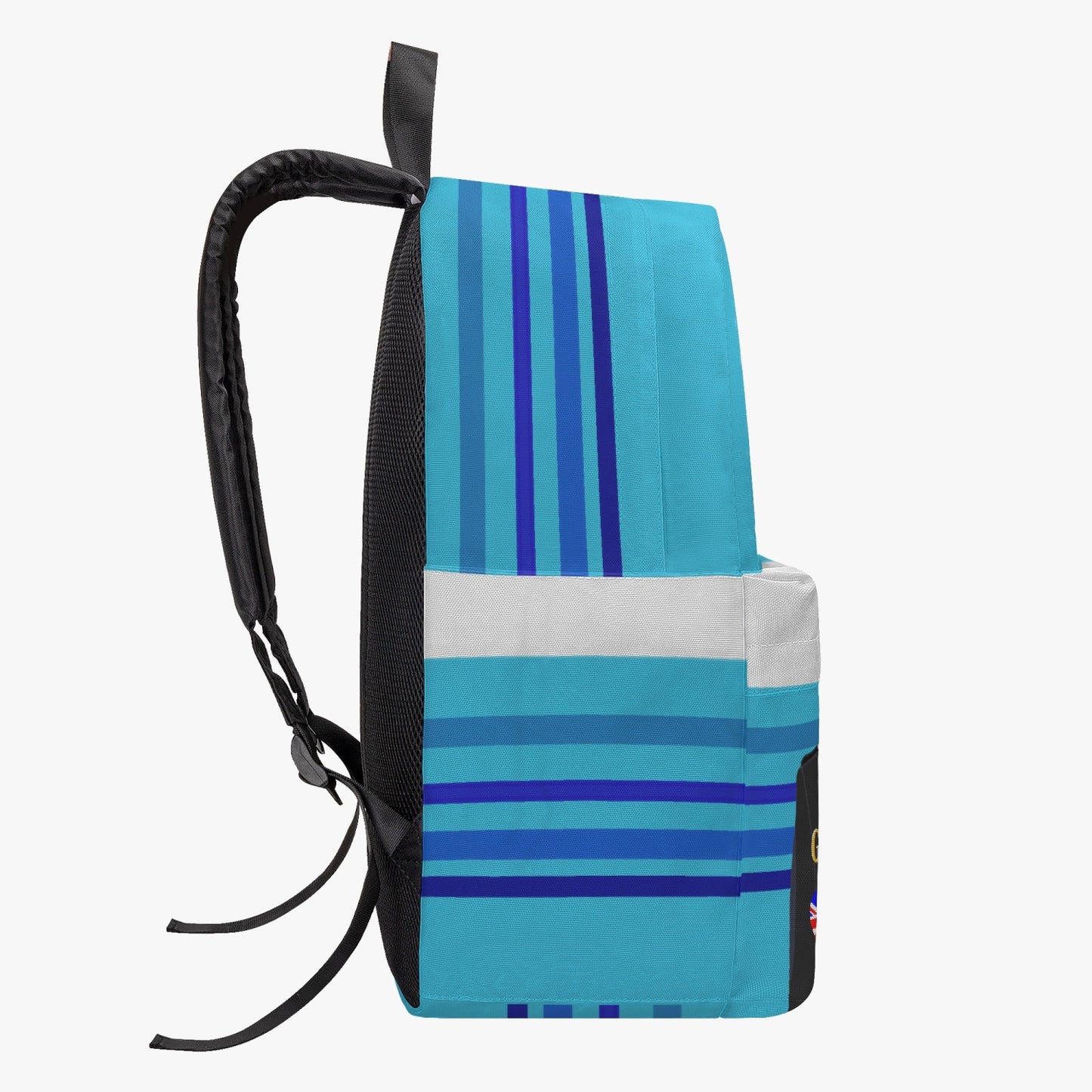 GLOBAL FREEDOM UNITED MEN ENGLAND & GERMANY OLD PEACE BLUE All-over-print Canvas Backpack