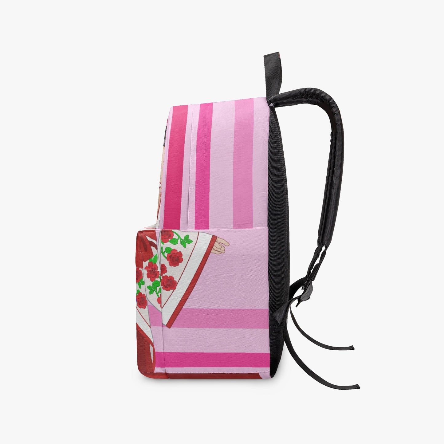 GLOBAL FREEDOM UNITED© Couple China Pink1 - All-over-print Canvas Backpack