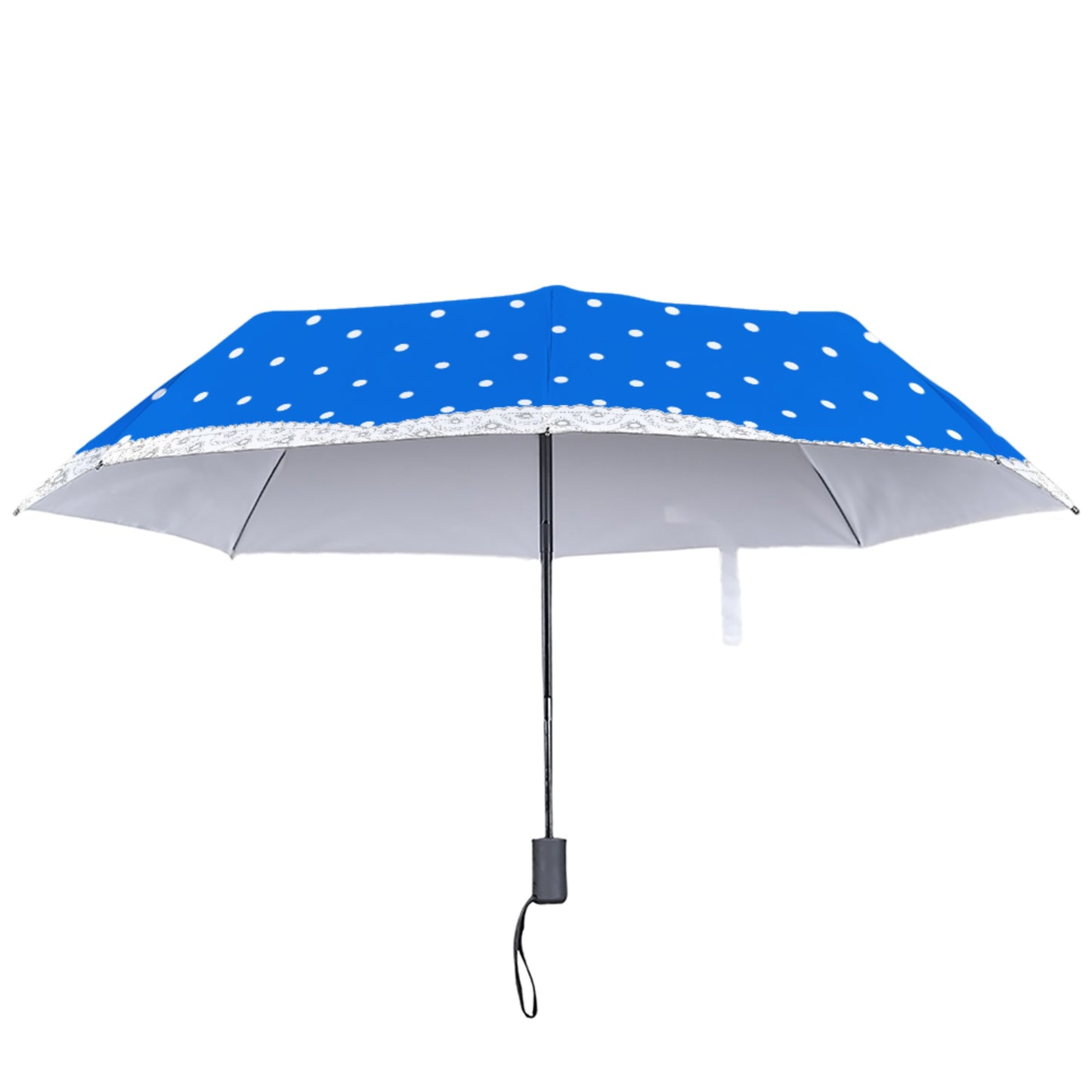 Umbrella GLOBAL FREEDOM UNITED© White Dots Blue