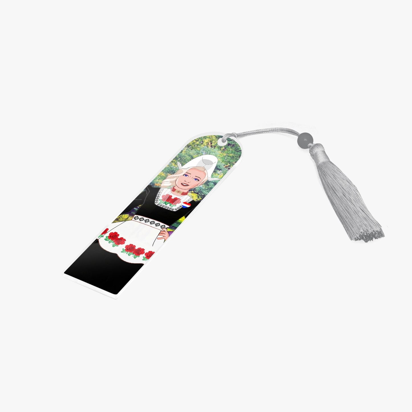 Acrylic Bookmark - Semicircle GLOBAL FREEDOM UNITED© NETHERLAND GIRLD