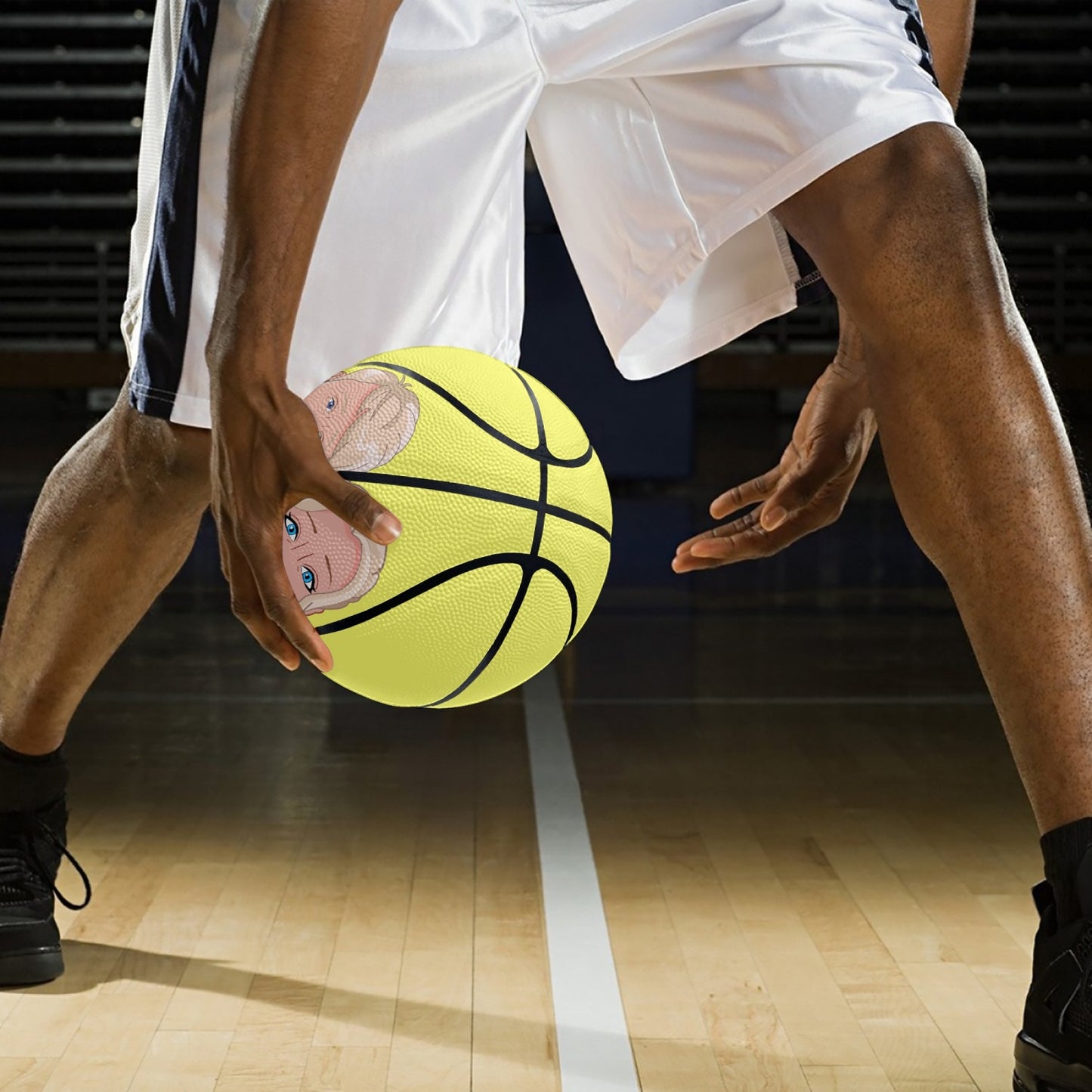 Basketball GLOBAL FREEDOM UNITED COUPLE EDITION SERBIA YELLOW