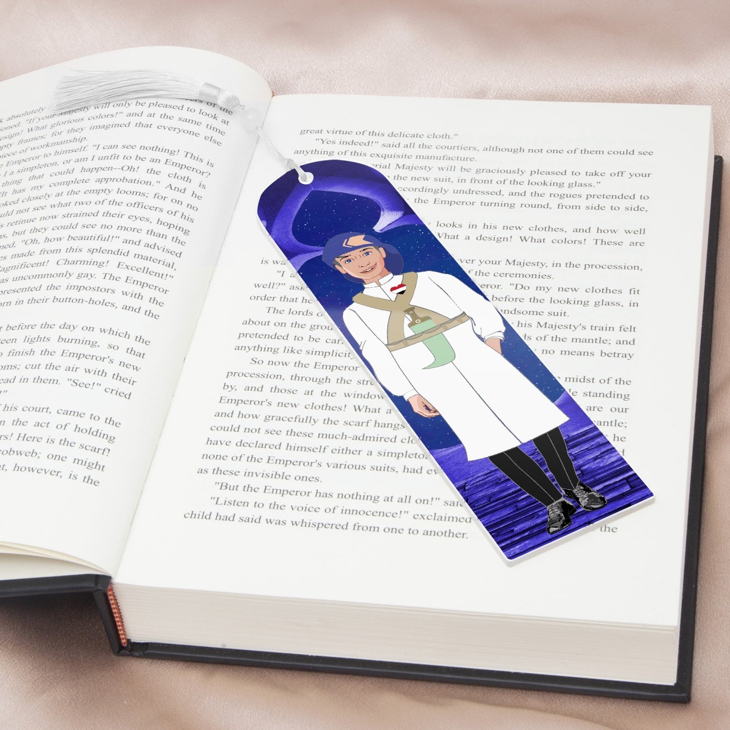 Acrylic Bookmark - Semicircle GLOBAL FREEDOM UNITED© YEMEN BOY