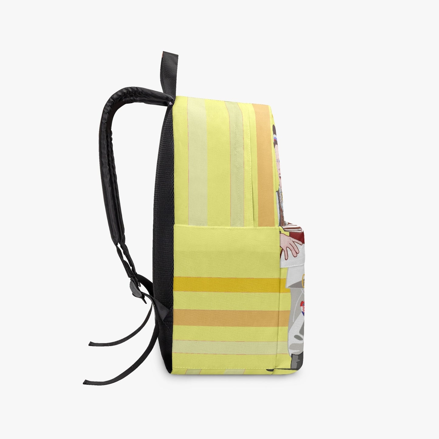 GLOBAL FREEDOM UNITED© COUPLE CROATIA Yellow - All-over-print Canvas Backpack